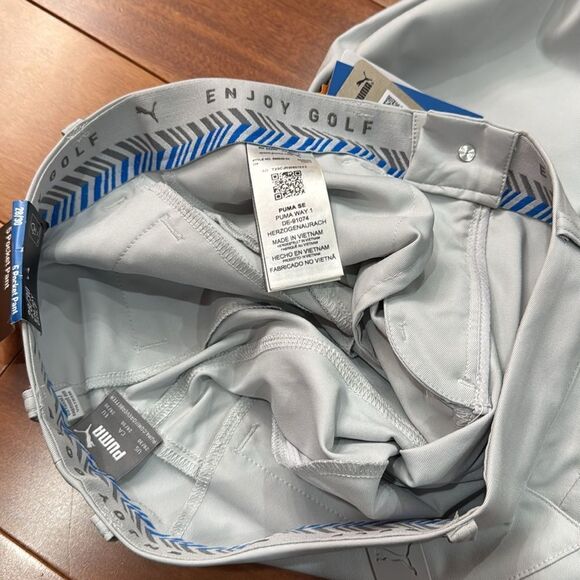 NWT Puma Dealer Golf Ash Gray SPF 50 Pants Size 28/30 - Picture 8 of 12